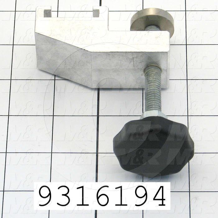 Fabricated Parts, Screen Clamp Assembly, 4.38 in. Length