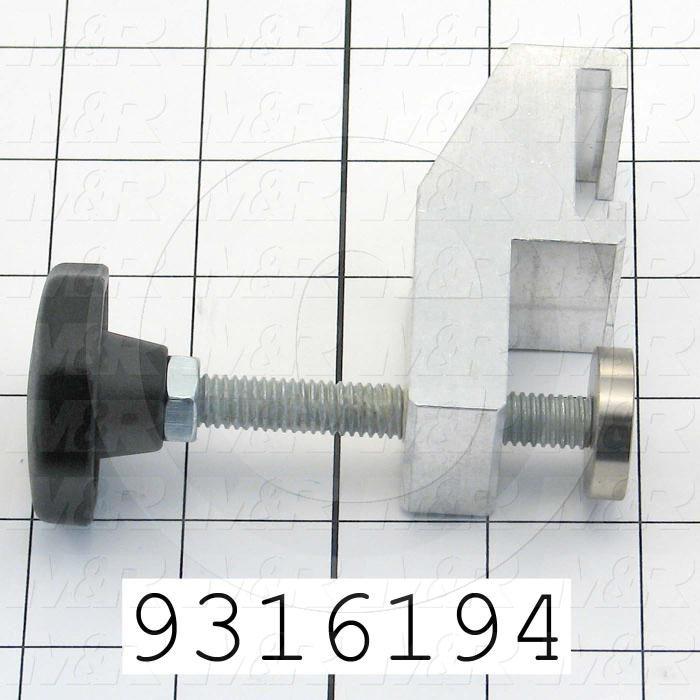 Fabricated Parts, Screen Clamp Assembly, 4.38 in. Length