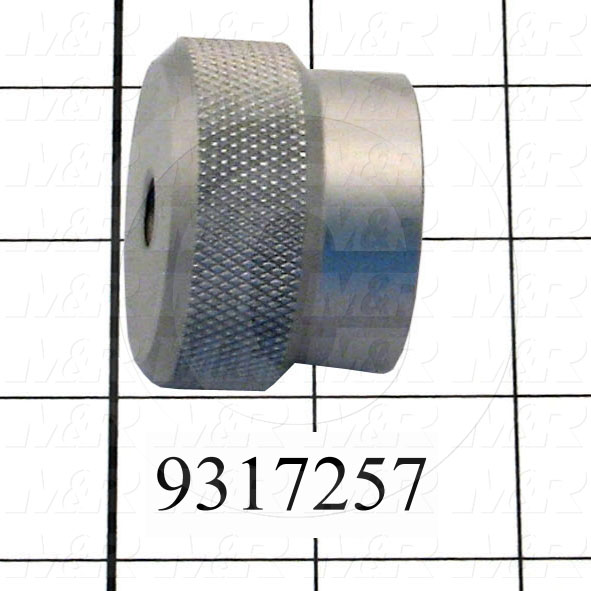 Fabricated Parts, Screen Clamp Knob, 1.25 in. Length, 1.75 in. Diameter