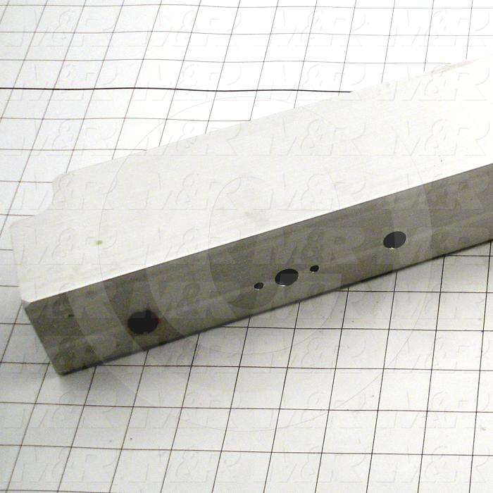 Fabricated Parts, Screen Holder, 23.00 in. Length, 3.35 in. Width, 2.38 in. Height