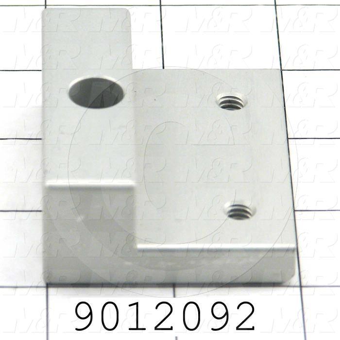 Fabricated Parts, Screen Holder Clamp, 2.50 in. Length, 2.00 in. Width, 1.00 in. Height