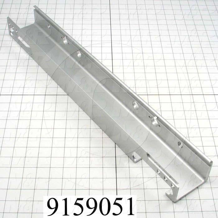 Fabricated Parts, Screen Holder For Air Locks, 25.00 in. Length, 2.38 in. Width, 3.35 in. Height