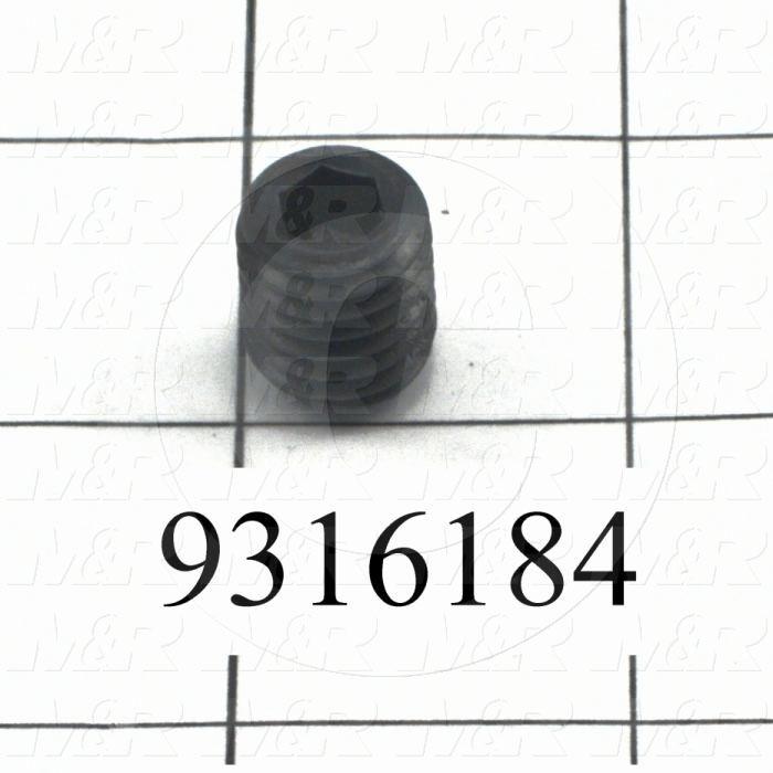 Fabricated Parts, Screen Holder Lock Screw, 0.63 in. Length, 0.50 in. Diameter