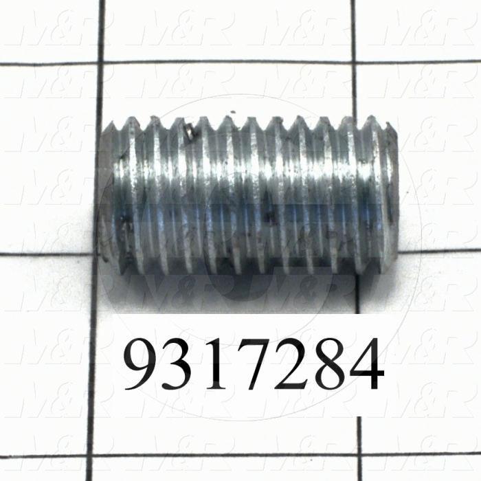 Fabricated Parts, Screen Locking Stud, 1.13 in. Length, 5/8-11 Thread Size