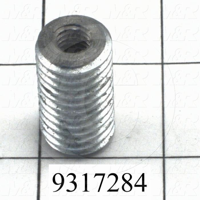Fabricated Parts, Screen Locking Stud, 1.13 in. Length, 5/8-11 Thread Size