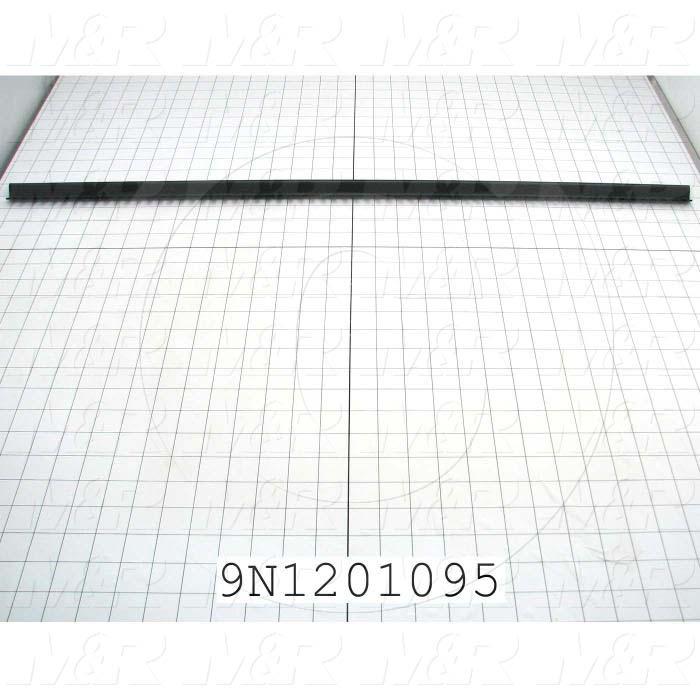 Fabricated Parts, Screen Shelf Support, 32.25 in. Length, 0.75 in. Width, 1.93 in. Height, Used On Tri-Lit CTS