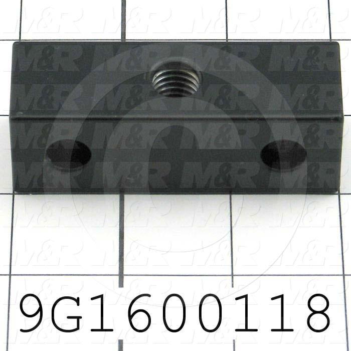 Fabricated Parts, Screw Sprin Bracket, 3.00 in. Length, 1.00 in. Width, 1.00 in. Height