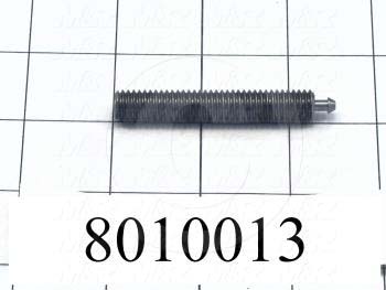 Fabricated Parts, Screw Stud, 2.50 in. Length, 3/8-16 Thread Size