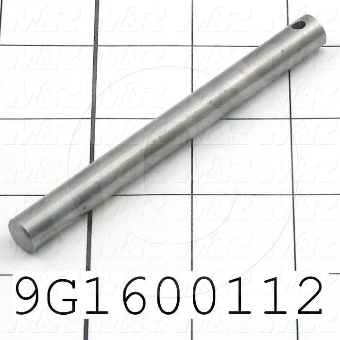 Fabricated Parts, Second Fold Pivot Shaft, 4.00 in. Length, 0.375 in. Diameter