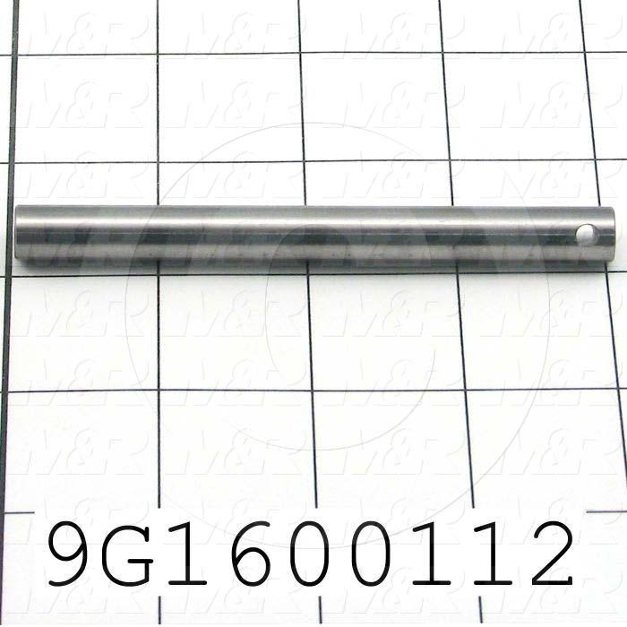 Fabricated Parts, Second Fold Pivot Shaft, 4.00 in. Length, 0.375 in. Diameter