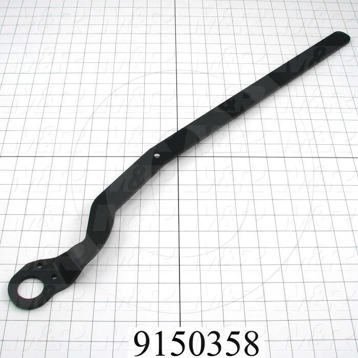 Fabricated Parts, Selector Lever, 27.00 in. Length, 4.62 in. Width, 1.13 in. Height