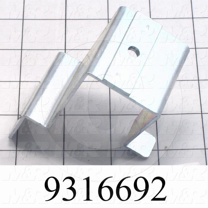 Fabricated Parts, Sensor Angle - Rear, 3.58 in. Length, 2.75 in. Width, 2.00 in. Height