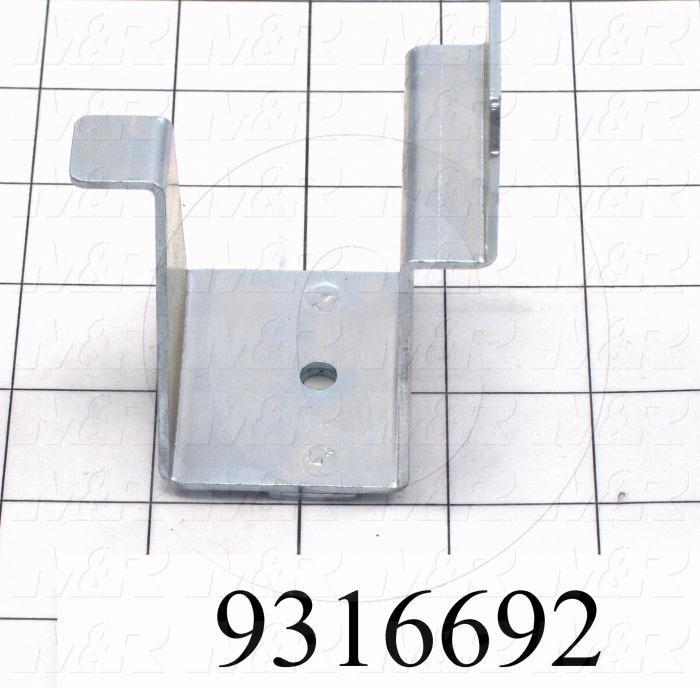 Fabricated Parts, Sensor Angle - Rear, 3.58 in. Length, 2.75 in. Width, 2.00 in. Height