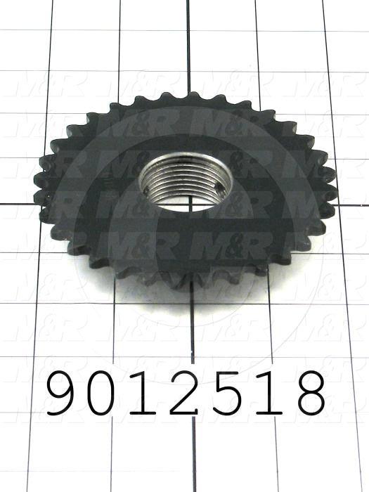 Fabricated Parts, Shaft Drive Sprocket, 0.75 in. Length, 4.15 in. Diameter