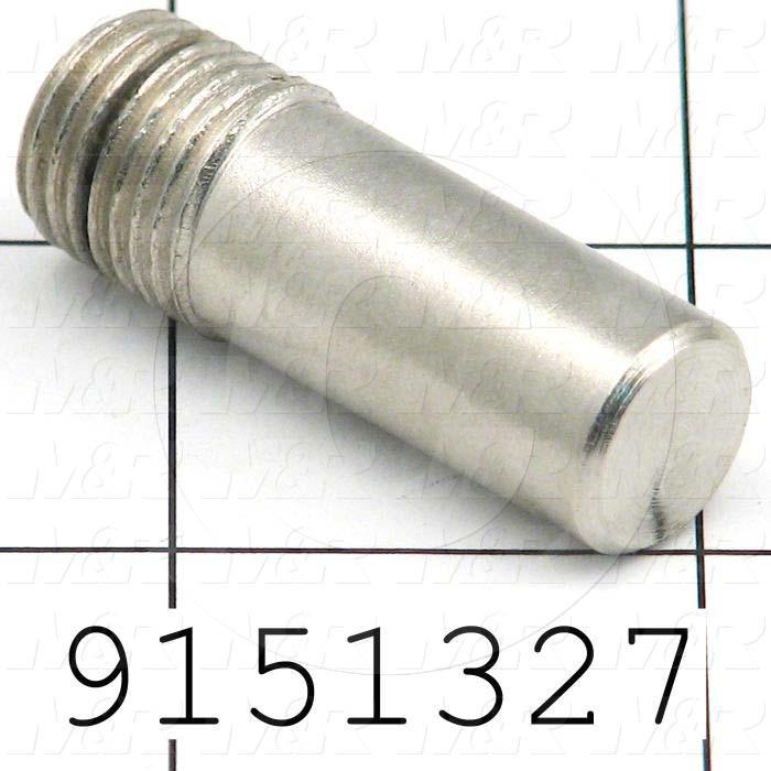 Fabricated Parts, Shaft For Gun, 1.50 in. Length, 0.50 in. Diameter