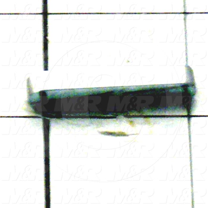 Fabricated Parts, Shaft Key, 1.19 in. Length, 0.19 in. Width, 0.19 in. Height