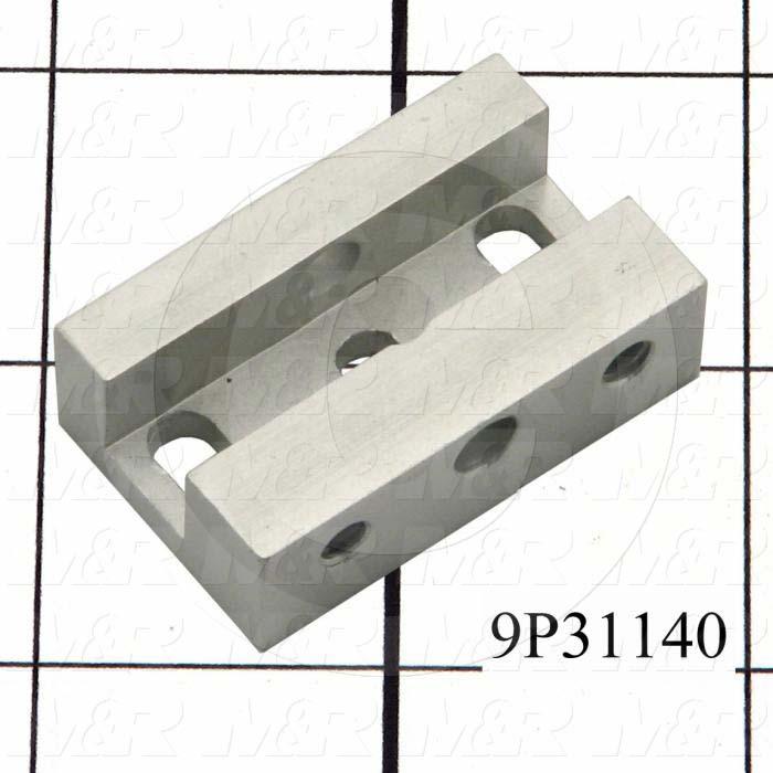 Fabricated Parts, Sheet Stop Pivot Base, 1.59 in. Length, 1.00 in. Width, 0.50 in. Height
