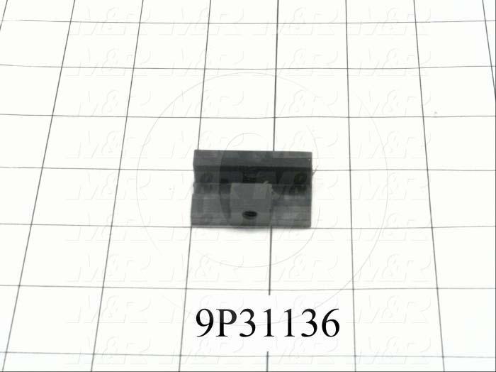 Fabricated Parts, Sheet Stopper, 1.50 in. Length, 0.56 in. Width, 0.87 in. Height