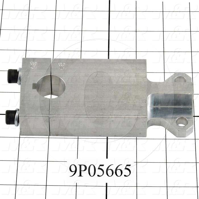 Fabricated Parts, Shutter Cylinder Lever, 5.38 in. Length, 2.50 in. Width, 1.00 in. Height