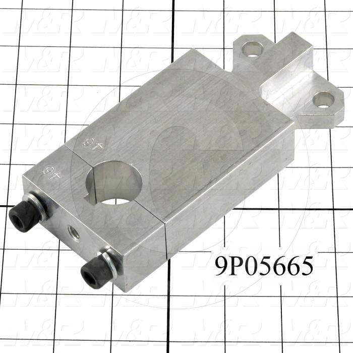 Fabricated Parts, Shutter Cylinder Lever, 5.38 in. Length, 2.50 in. Width, 1.00 in. Height