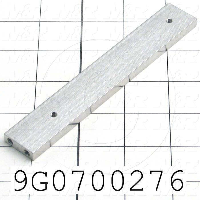 Fabricated Parts, Side Arm, 5.63 in. Length, 0.875 in. Width, 0.25 in. Thickness, Remove All Burrs
