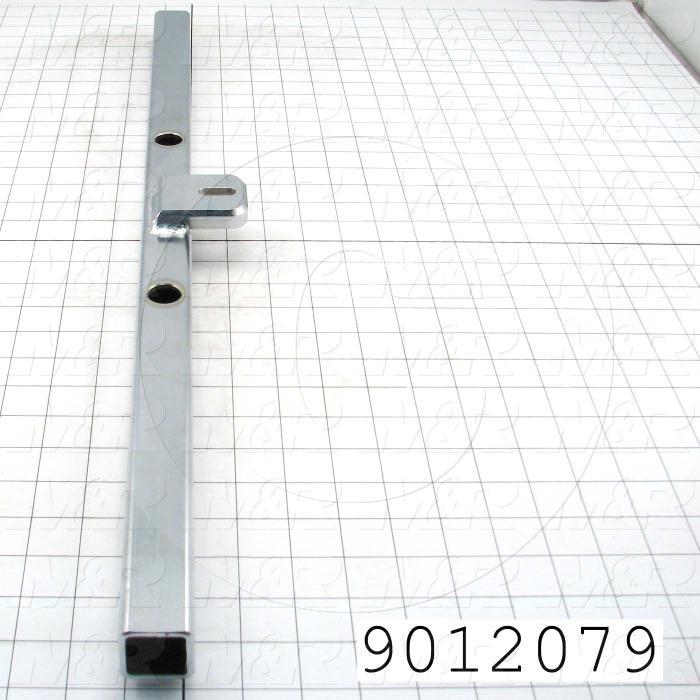 Fabricated Parts, Side Clamp Mounting Tube Weldment, 27.00 in. Length, 2.63 in. Height