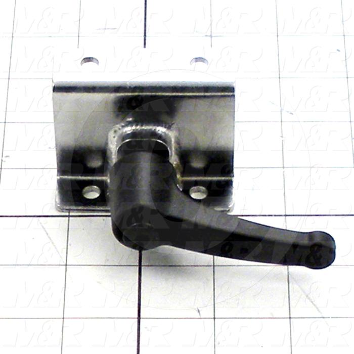 Fabricated Parts, Side Screen Holder Mounting Bracket With Hand