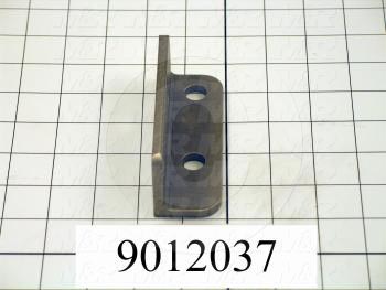 Fabricated Parts, Side Scrn Hold Angle LH 4.38", 4.38 in. Length, 1.75 in. Width, 1.50 in. Height