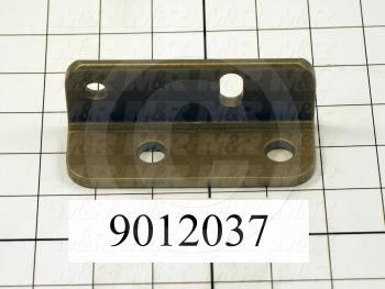 Fabricated Parts, Side Scrn Hold Angle LH 4.38", 4.38 in. Length, 1.75 in. Width, 1.50 in. Height