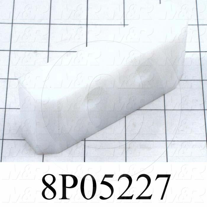 Fabricated Parts, Slide Block, 4.50 in. Length, 2.13 in. Width, 1.00 in. Thickness