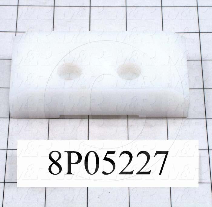 Fabricated Parts, Slide Block, 4.50 in. Length, 2.13 in. Width, 1.00 in. Thickness