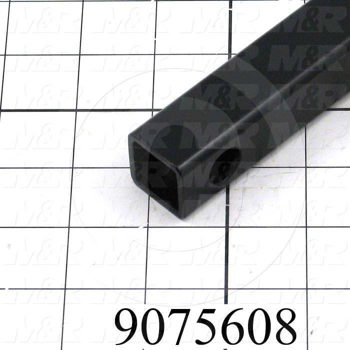 Fabricated Parts, Slide Tube Weldment, 22.50 in. Length, 1.25 in. Width, 1.25 in. Height