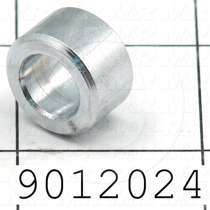 Fabricated Parts, Spacer, 0.38 in. Length, 0.63 in. Diameter