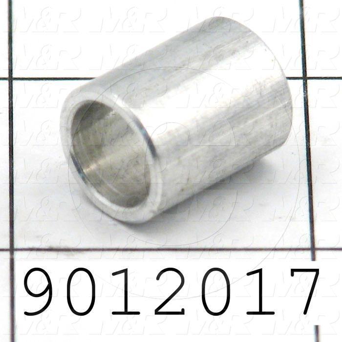 Fabricated Parts, Spacer, 0.63 in. Length, 0.50 in. Diameter