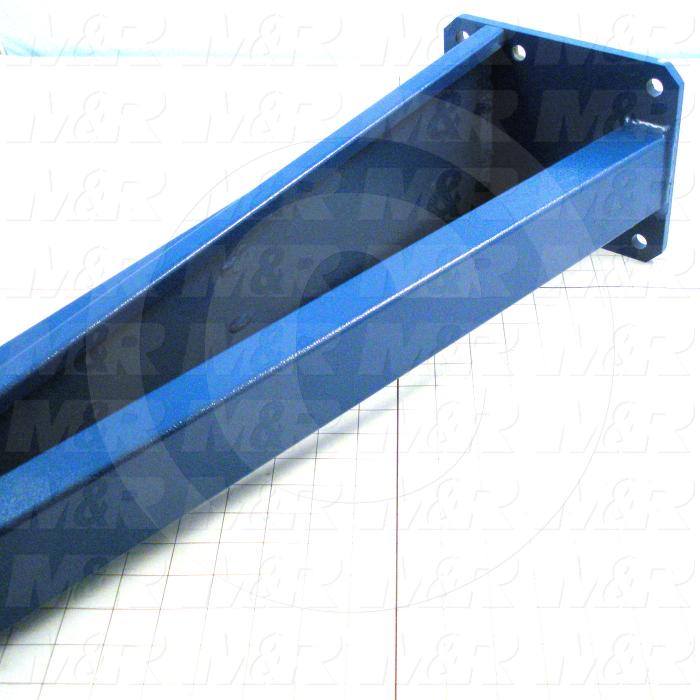 Fabricated Parts, Spider Arm Assembly, 60.44 in. Length, 6.50 in. Width, 8.22 in. Height