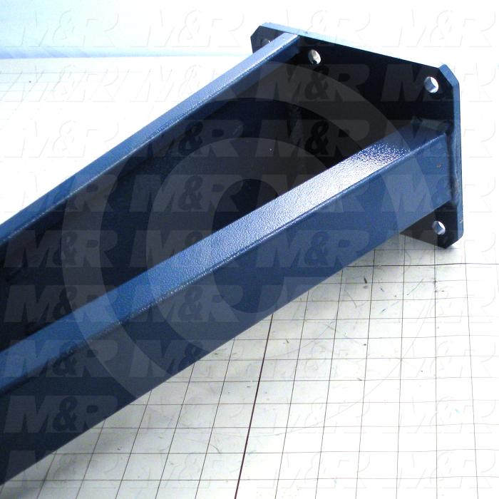 Fabricated Parts, Spider Arm Weldment, 60.37 in. Length, 6.50 in. Width, 8.00 in. Height