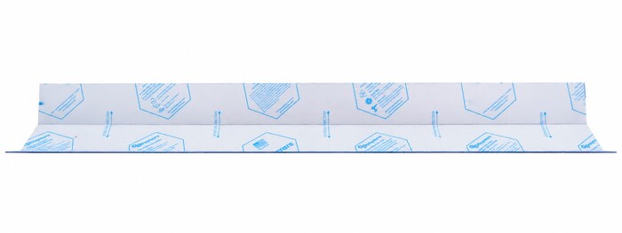 Fabricated Parts, Spray Nozzle Cover 64.75", 64.75 in. Length, 11.02 in. Width, 3.89 in. Height, 0.22 in. Thickness, As Material Finish