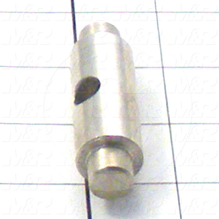 Fabricated Parts, Spring Bracket, 3.38 in. Length, 0.75 in. Diameter