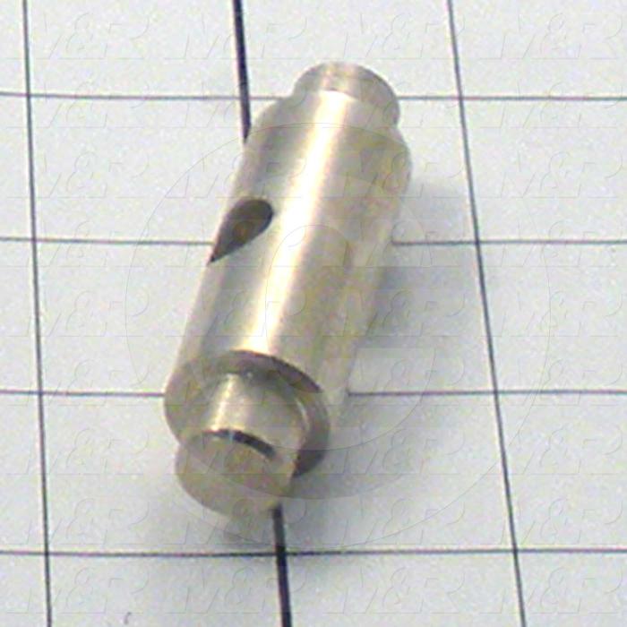 Fabricated Parts, Spring Bracket, 3.38 in. Length, 0.75 in. Diameter