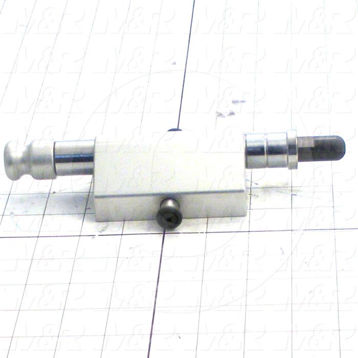 Fabricated Parts, Spring Screen Stopper, 8.13 in. Length, 3.94 in. Width