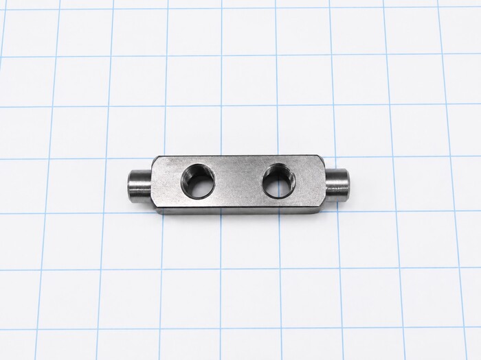 Fabricated Parts, Springs Support, 3.19 in. Length, 3/4 in. Width, 3/4 in. Height