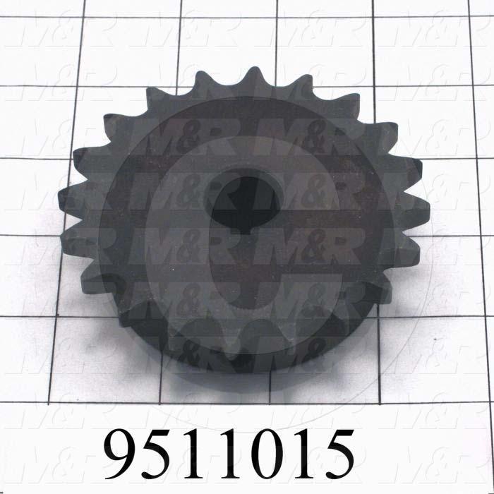 Fabricated Parts, Sprocket, 0.75 in. Length