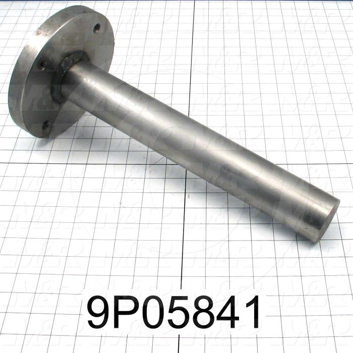 Fabricated Parts, Sprocket Drive Shaft, 16.00 in. Length, 7.00 in. Diameter