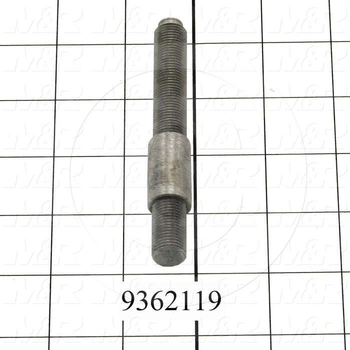 Fabricated Parts, Squeegee Adjust Rod, 4.24 in. Length, 0.63 in. Diameter, 1/2-20 Thread Size