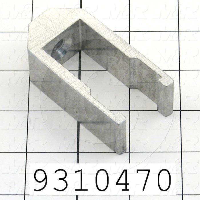 Fabricated Parts, Squeegee Clamp, 1.53 in. Length, 1.00 in. Width, 3.03 in. Height