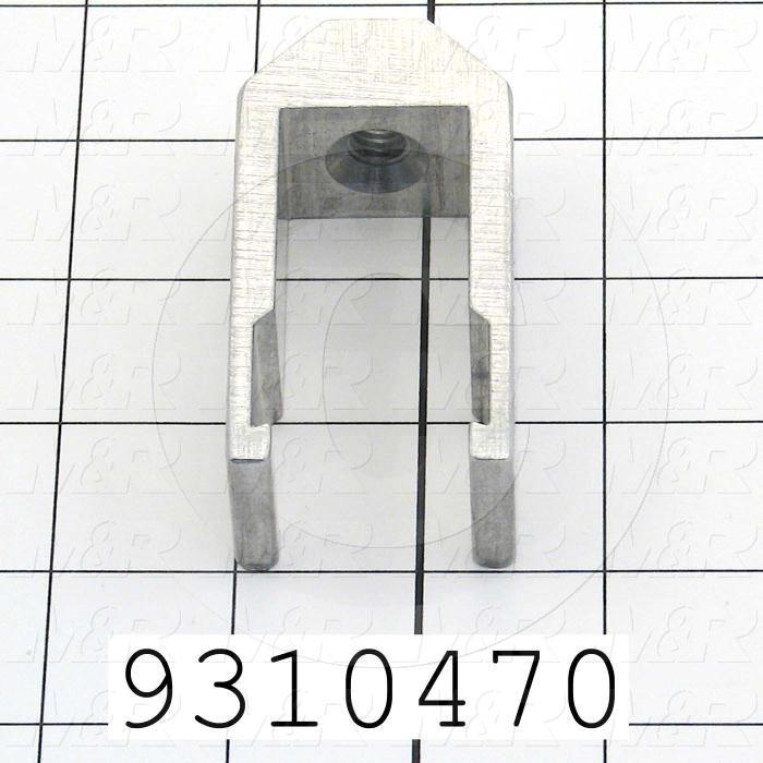 Fabricated Parts, Squeegee Clamp, 1.53 in. Length, 1.00 in. Width, 3.03 in. Height