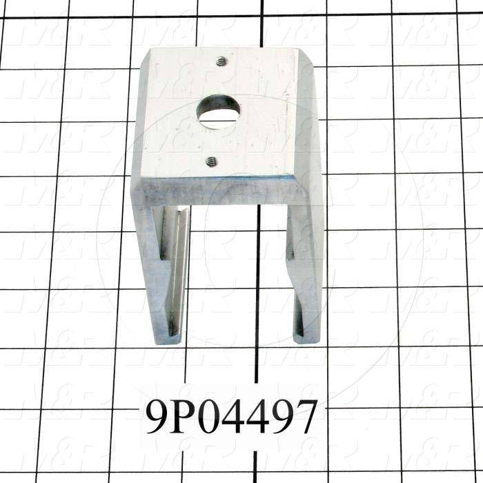 Fabricated Parts, Squeegee Clamp, 2.38 in. Length, 2.25 in. Width, 4.00 in. Height