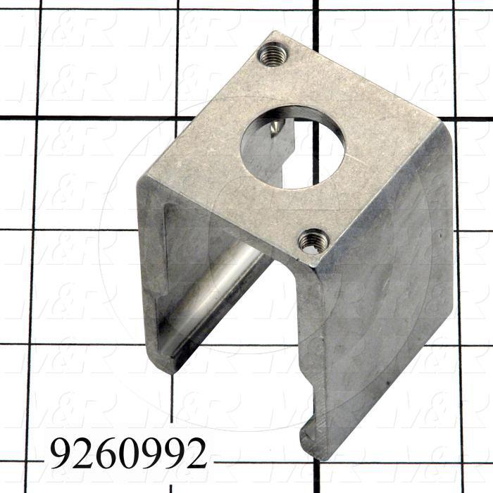 Fabricated Parts, Squeegee-Flood Bar Clamp, 1.53 in. Length, 1.50 in. Width, 2.53 in. Height