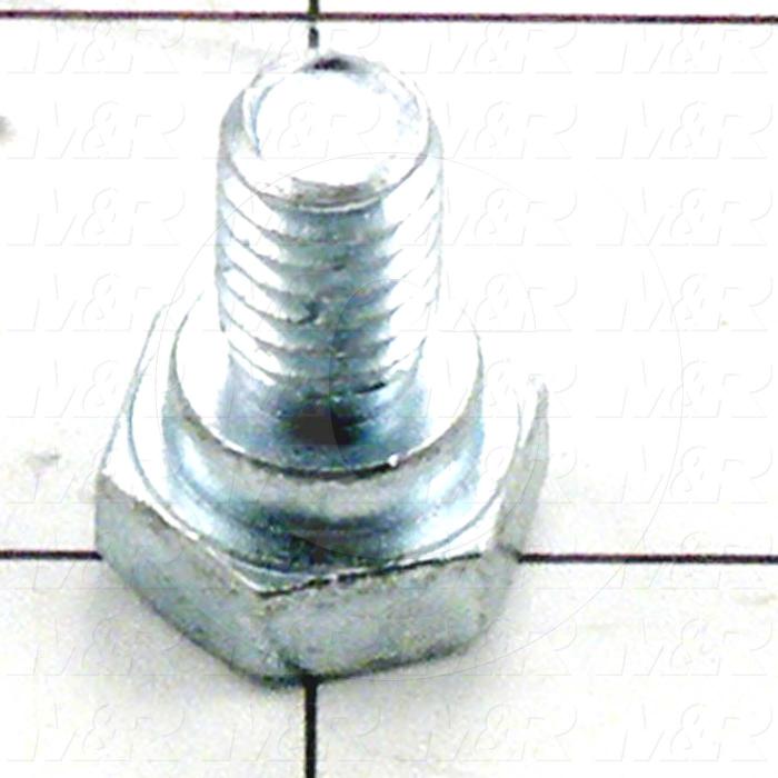 Fabricated Parts, Squeegee Flootbar Pivot Bolt, 0.63 in. Length, 5/16-18 Thread Size