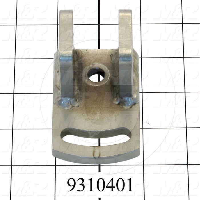 Fabricated Parts, Squeegee Holder Bracket, 3.00 in. Length, 2.00 in. Width, 2.00 in. Height